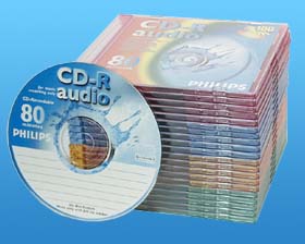 20 COLOR CD-R DISK & CASES